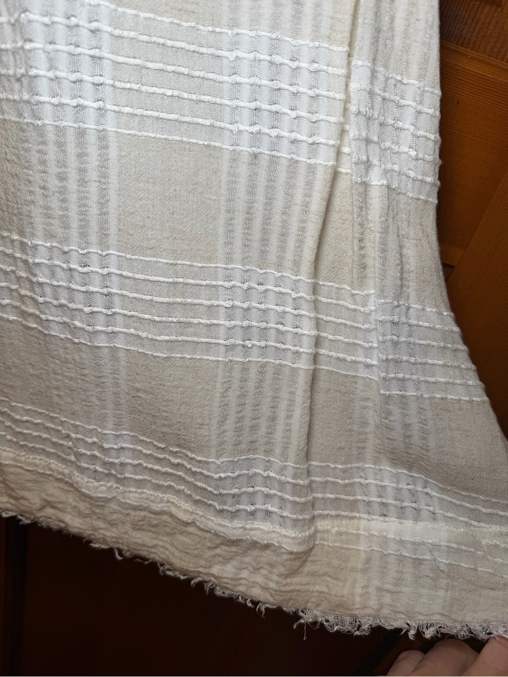 Evereve Cloth & Stone Cream Textured Sleeveless Tank Top size L - Picture 4 of 16